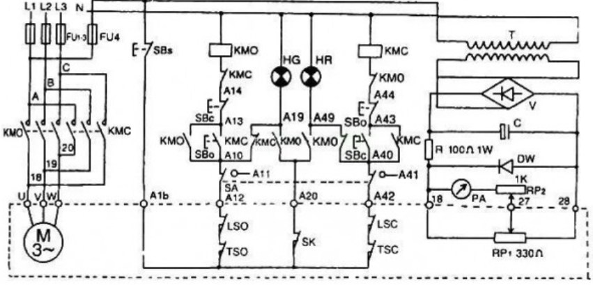 閥門電（diàn）動裝置控（kòng）製箱電氣原理圖內部檢查（chá）及檢修